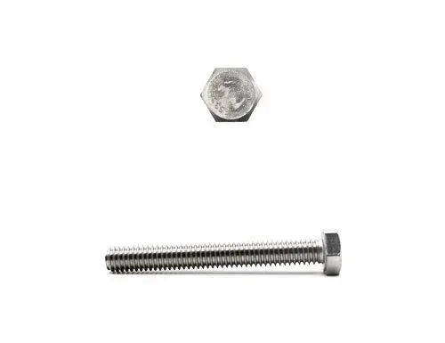 Tornillo hexagonal inoxidable 7/8-9 × 1 1/2"