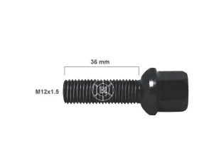 Birlo rueda M12 × 1.5 × 36