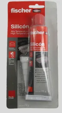 Silicón alta temperatura negro 70 gr