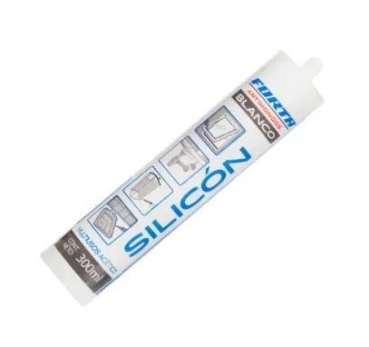 Silicon acetico blanco 300 ml