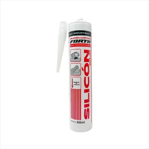 Silicon rojo alta temperatura 300 ml