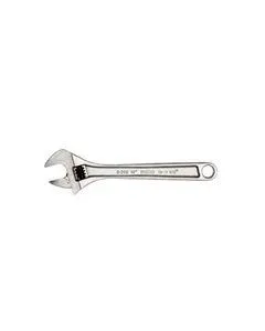 Llave ajustable moleta central 6" pavonada