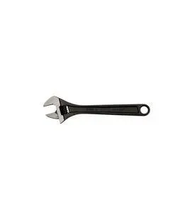 Llave ajustable de moleta central 12" pavonada