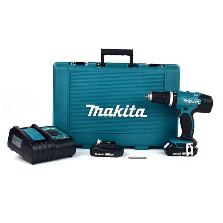 Rotomartillo atornillador 1/2"v.v.r. 2 vel. 0-400 0-1,500 rpm li-ion 2 bat. 1.5Ah. y carg c/ freno maletin 18V