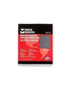 9 X 11 Silicon Carbide Waterproof Paper Sheets