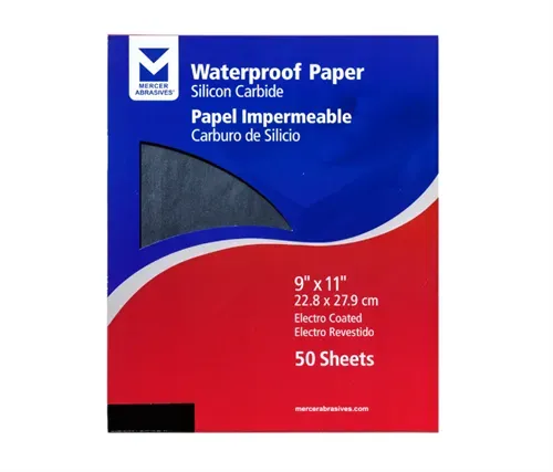 9 X 11 Silicon Carbide Waterproof Paper Sheets