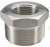 Reduccion bushing galvanizada 3/8" a 1/4" mueller