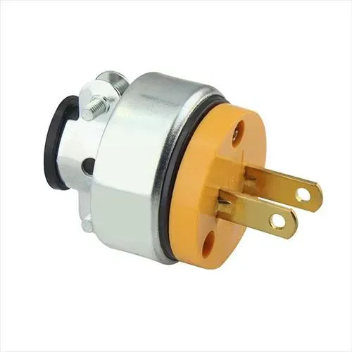 Clavija industrial metal polar izada, granel Precio por pieza