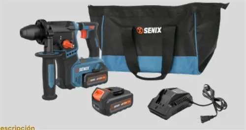 20V brushless rotary hammer- w/4.0Ah battery & 2A Charger +Soft Bag