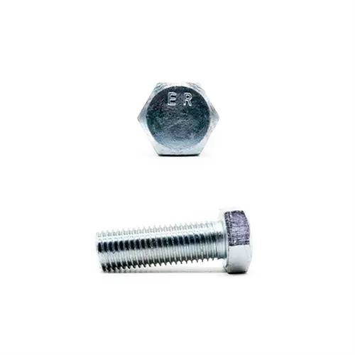 Tornillo hexagonal de máquina galvanizado 5/16"-18 × 3 1/2